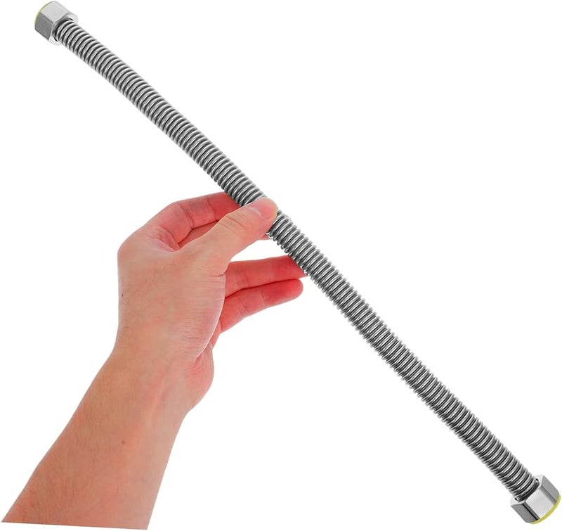 2Pcs Flexible Stainless Steel Water Heater Hose Corrugated Pipe For Filters - Image 5
